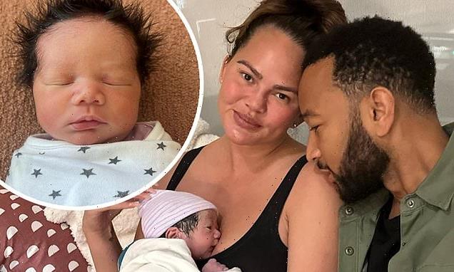 Chrissy Teigen and John Legend welcome baby number FOUR!