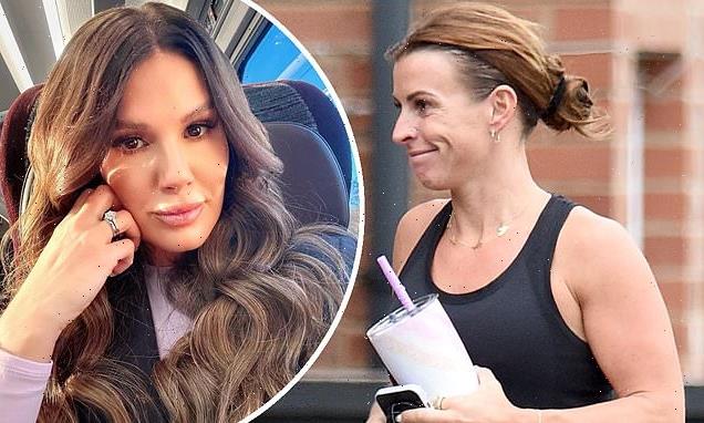 Coleen Rooney heads to the gym after Rebekah Vardy's dig