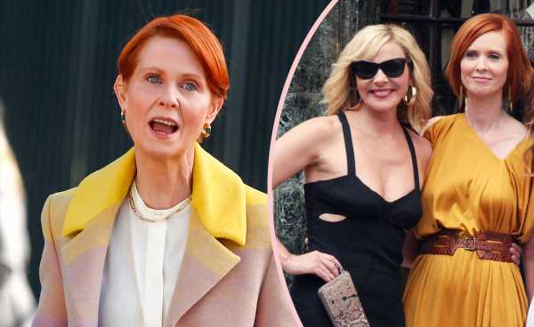 Cynthia Nixon Shades Kim Cattrall In VERY Rare Statement On The SATC Feud!