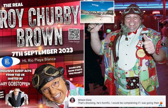 EXCLUSIVE Fuming parents call for Roy Chubby Brown gig to be cancelled