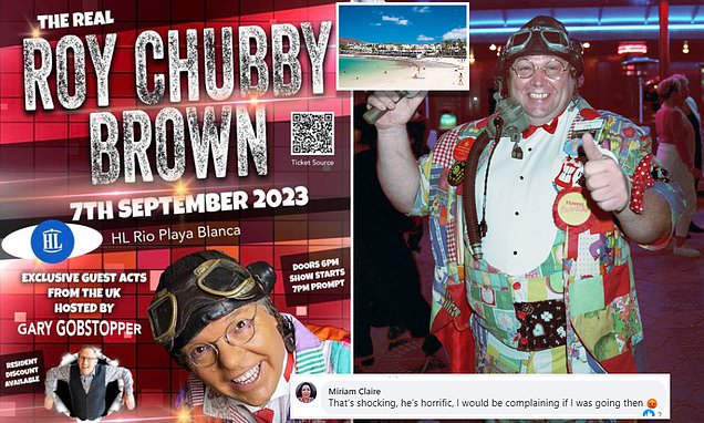 EXCLUSIVE Fuming parents call for Roy Chubby Brown gig to be cancelled