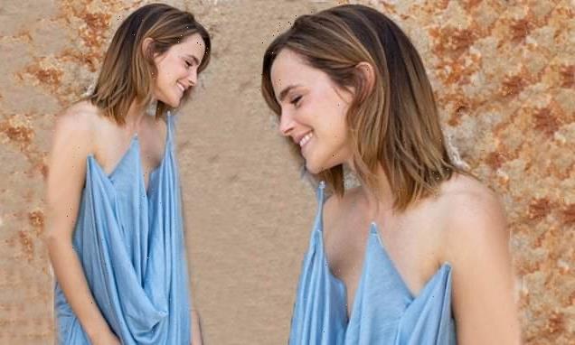 Emma Watson leaves fans bamboozled with her 'gravity-defying' dress