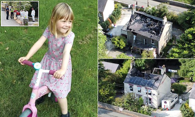 Girl, five, killed in house blaze was last seen in sister's bedroom