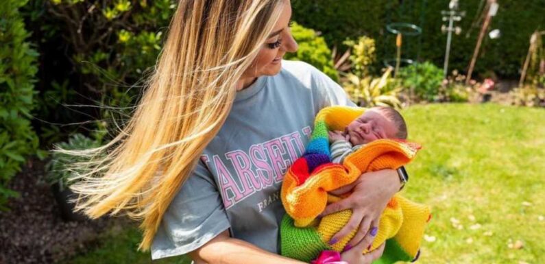 Gogglebox's Izzi Warner cradles her baby nephew in adorable new snap | The Sun
