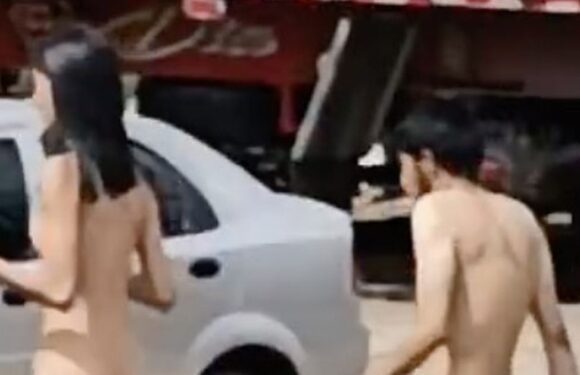 Hallucinating tourists strut around town butt naked after downing drugged tea