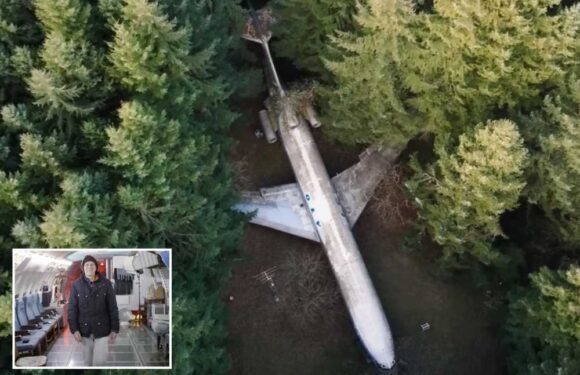 I bought a Boeing 727 & now LIVE in it in idyllic isolation in the woods – it only costs me £290 a month | The Sun