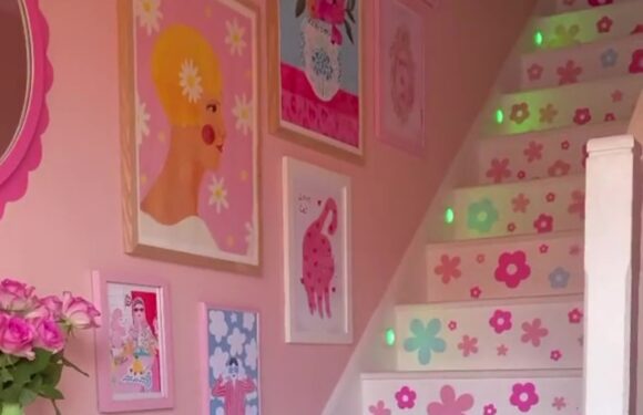 I didn't want a bog-standard house so turned it into Barbie's Dreamhouse – the expression on people’s faces is priceless | The Sun