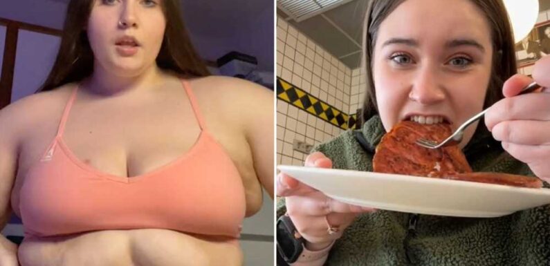 I'm fat & people even try to tell me what to eat when we're out – I’m happy with my body, thanks, and love my curves | The Sun