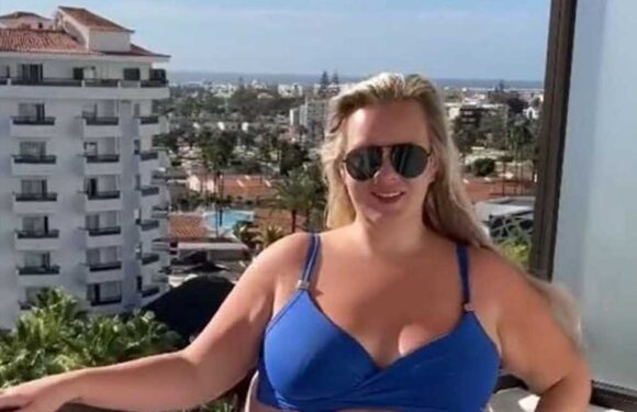 I'm plus size & I love to wear bikinis – people troll me for having a front butt, I don't care I'm comfortable with it | The Sun