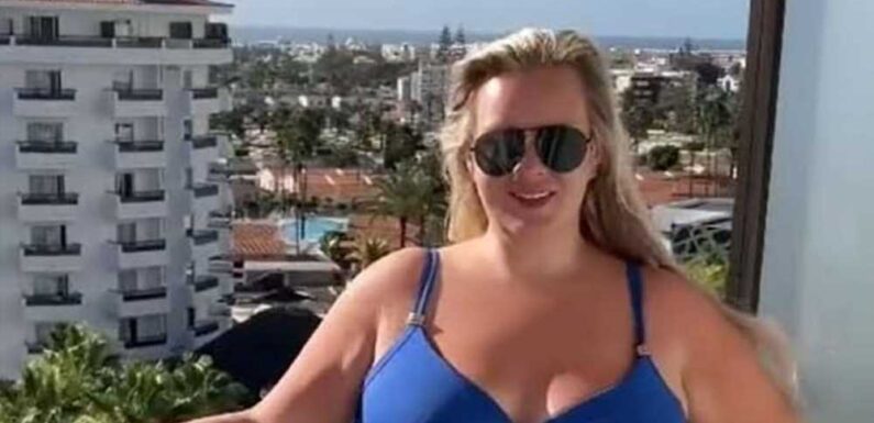 I'm plus size & I love to wear bikinis – people troll me for having a front butt, I don't care I'm comfortable with it | The Sun