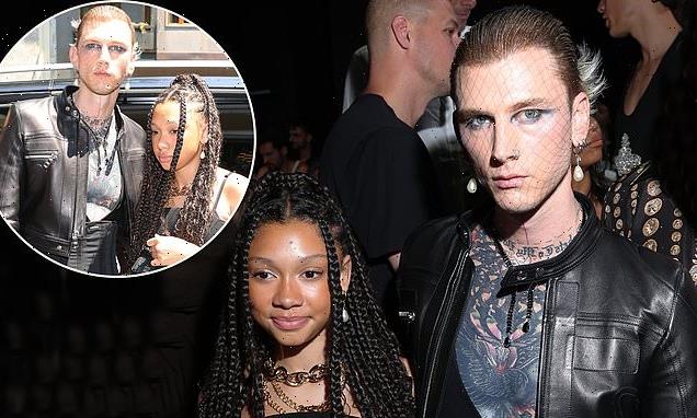 Machine Gun Kelly steps out with rarely seen daughter