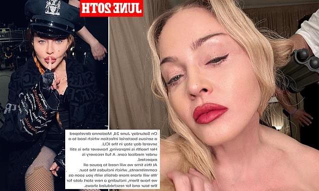 Madonna, 64, 'rushed to hospital after being found unresponsive'