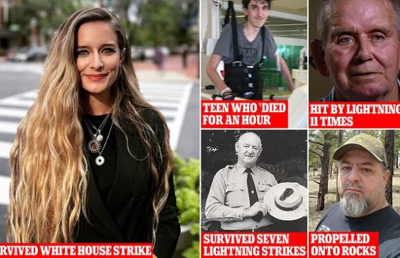 Miracle survivors describe searing pain of being struck by lightning