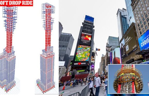 NYC approves 'thrill ride' for Times Square