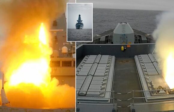 Royal Navy's £1bn HMS Defender destroys high-speed jet drone