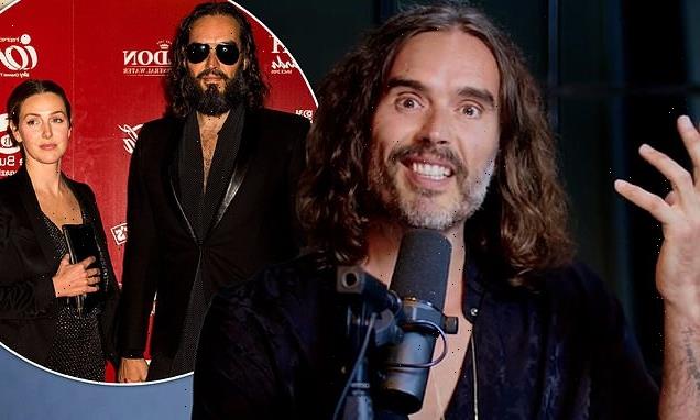 Russell Brand is expecting third child with his wife Laura Gallacher