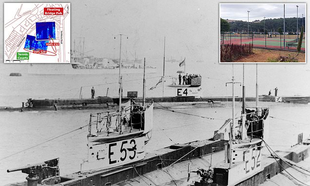 Scientists find 100-year-old Royal Navy submarine buried under park