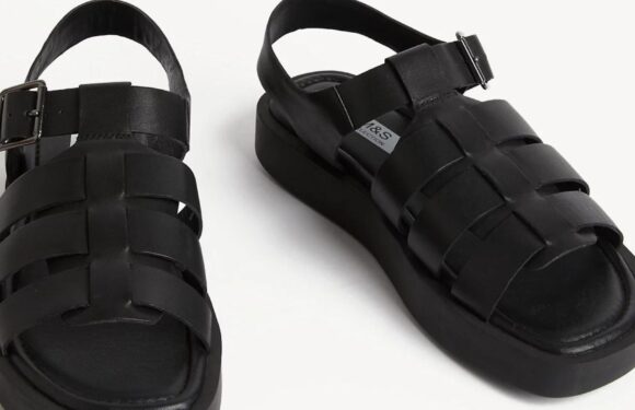 Shoppers rave about M&S sandals that are an insanely affordable dupe of The Row fisherman sandal | The Sun