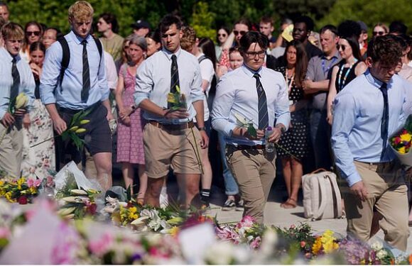 Tears for fallen teammates: Students grieve for Nottingham victims