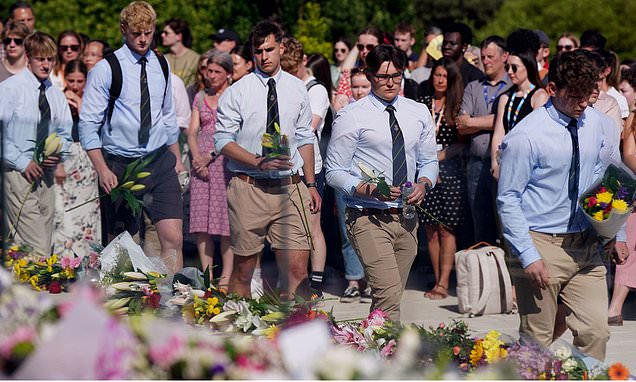 Tears for fallen teammates: Students grieve for Nottingham victims