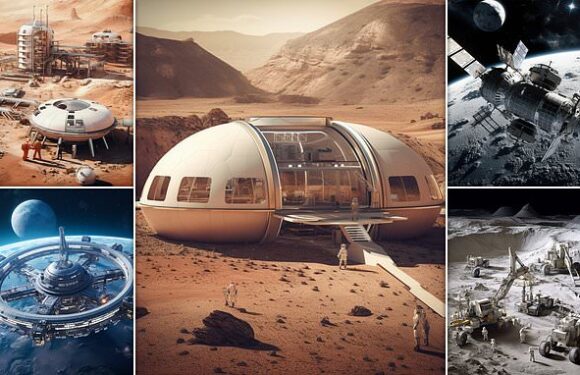 This is what the space colonies of the near future might look like