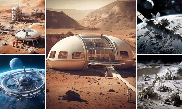 This is what the space colonies of the near future might look like