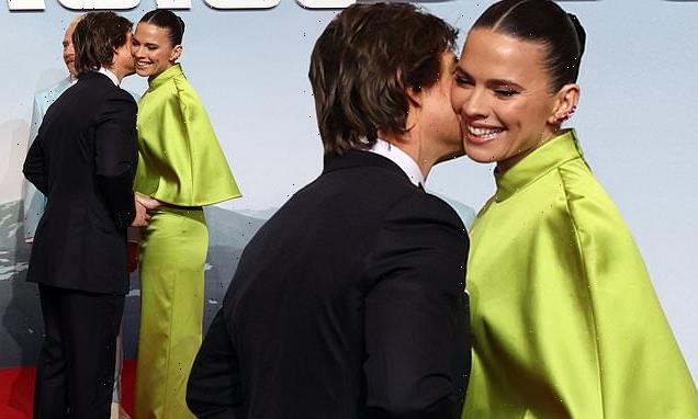 Tom Cruise and Hayley Atwell cosy up at Mission: Impossible premiere