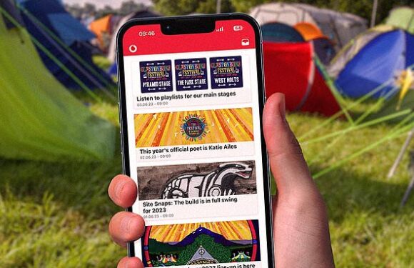 Vodafone's Glastonbury APP lets you create personalised line-ups