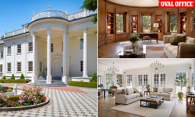 White House replica in California goes on sale for $38.9 MILLION
