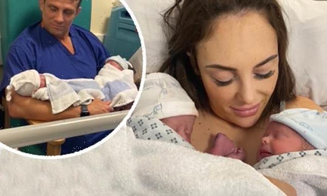 Alex Reid's fiancée Nikki Manashe gives birth to 'miracle' twin boys