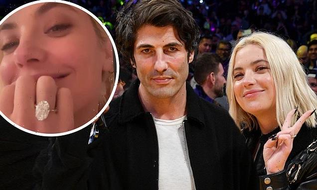 Ashley Benson is engaged to mid-2000s party boy Brandon Davis