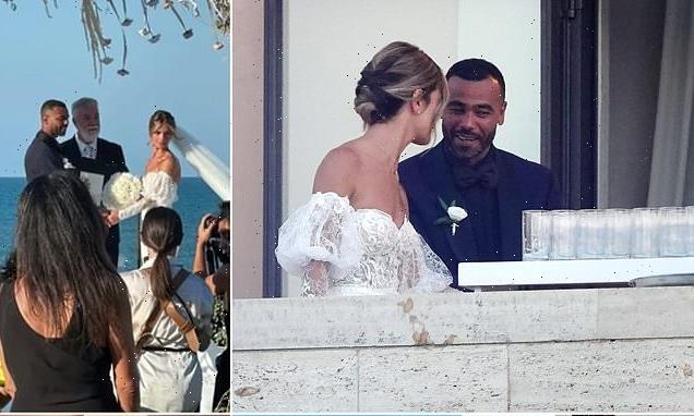 Ashley Cole is married! Footballer ties the knot with Sharon Canu