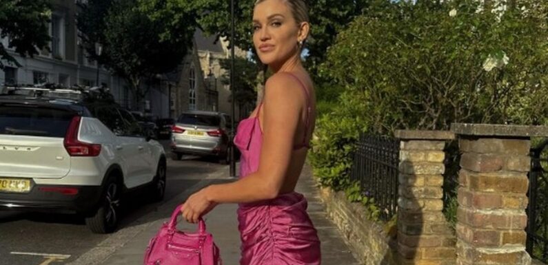 Ashley Roberts branded ‘hottest Barbie ever’ as she dons pink mini dress