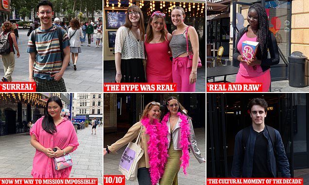 Barbie fans hail blockbuster 'the cultural moment of the decade'