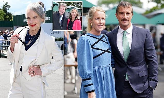 Bear Grylls joins glamorous wife Shara Cannings Knight at Wimbledon