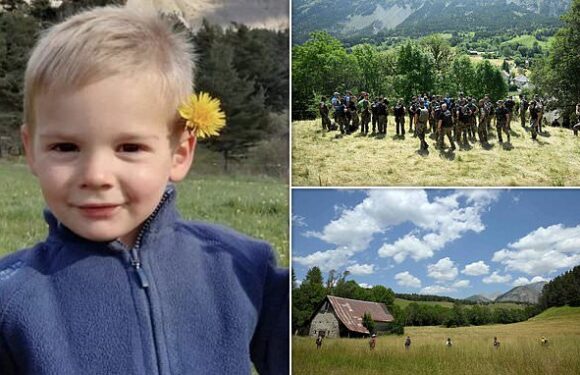 Car with blood on front discovered by police hunting for missing boy