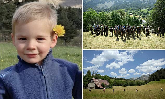 Car with blood on front discovered by police hunting for missing boy