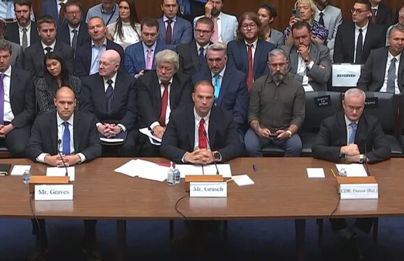 Congressman kicks off bombshell UFO hearing NOW