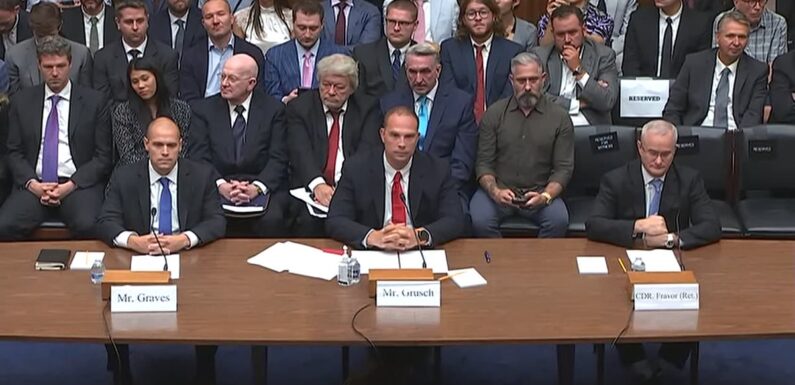 Congressman kicks off bombshell UFO hearing NOW