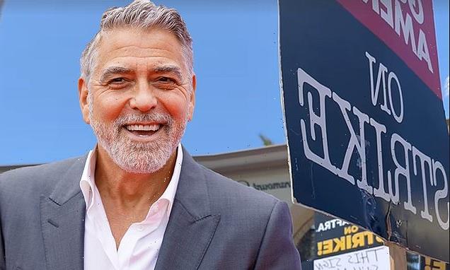 George Clooney shows support for actors strike after negotiations fail