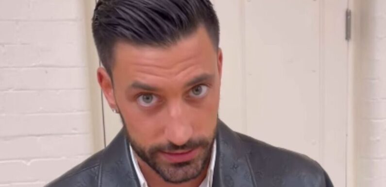 Giovanni Pernice admits ‘need to rest’ as he pulls out of Strictly performances