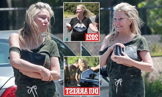 Heather Locklear is back on the booze and lost 40lbs on Ozempic