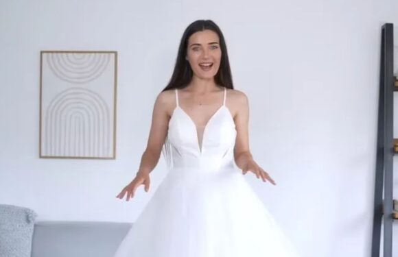 I ordered loads of budget wedding essentials from Shein including my £48 dress and veil – I was stunned when it arrived | The Sun