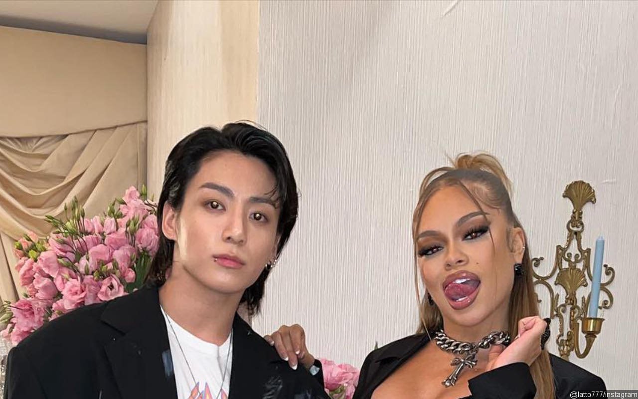 Jungkook and Latto Celebrate Scoring First No. 1 on Hot 100 With ‘Seven’