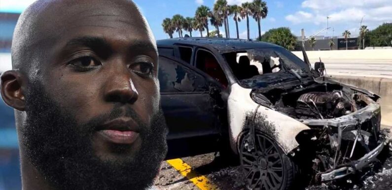 Leonard Fournette Speeding, Racing Motorcyclist Before Car Fire, Witness Told Cops