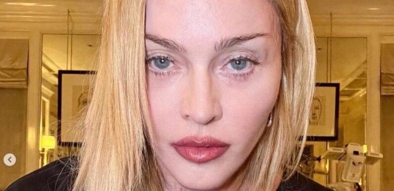 Madonna shocks fans with appearance in first photo since scary hospitalisation