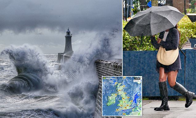 Met Office issues flood alerts across the country