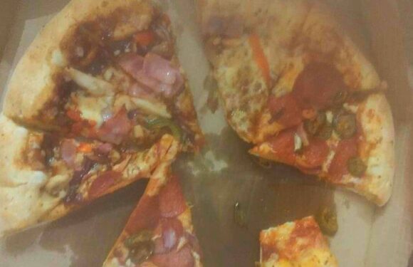 Mum fumes after £30 Domino’s pizza order ‘half-eaten by hungry delivery driver’