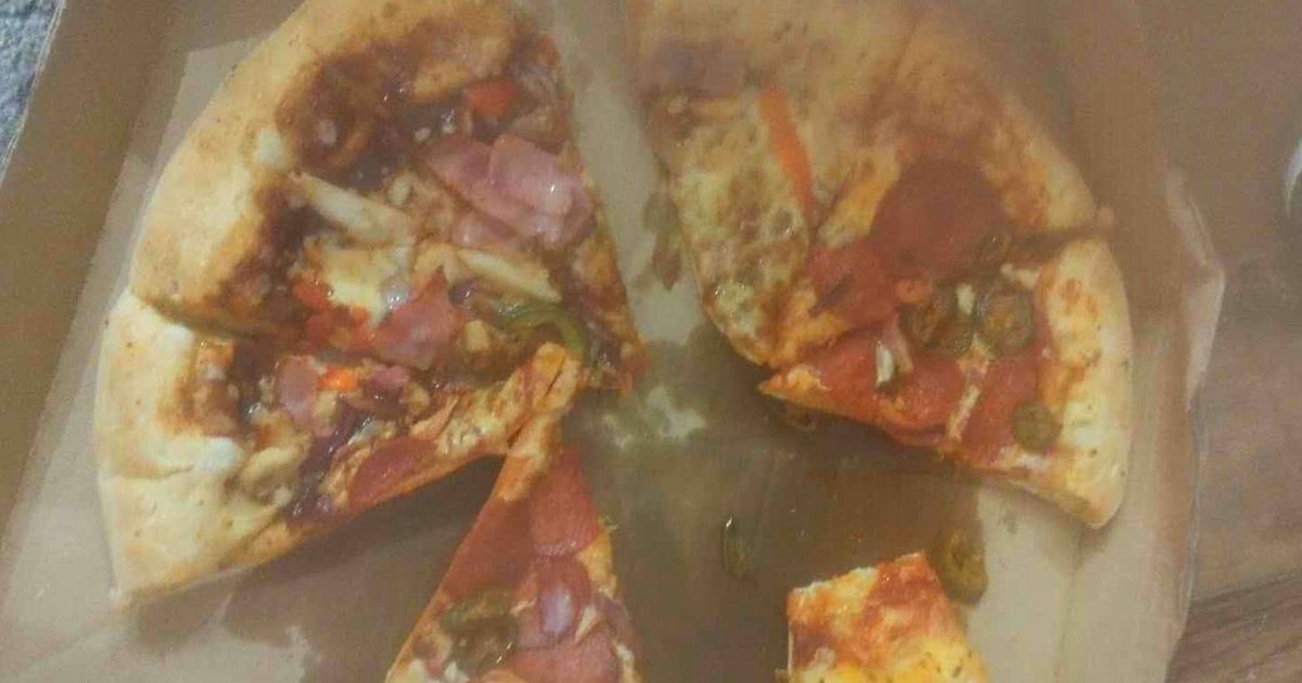Mum fumes after £30 Domino’s pizza order ‘half-eaten by hungry delivery driver’