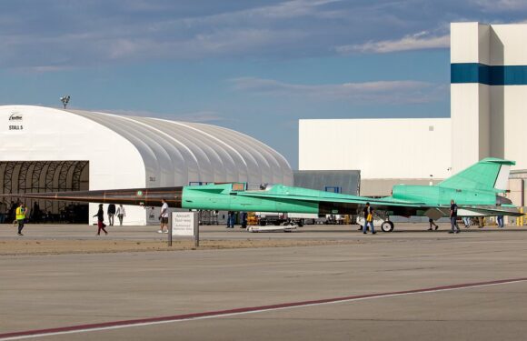 NASA's 'Son of Concorde' X-59 moves closer to its first flight